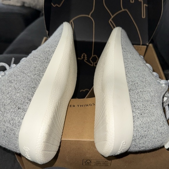 Allbirds Dapple Gray Merino Wool Runners Athletic Shoe Sneaker Running Size 8 - Picture 6 of 12